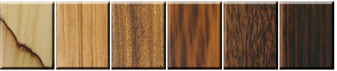 FEATURE WOOD material chart